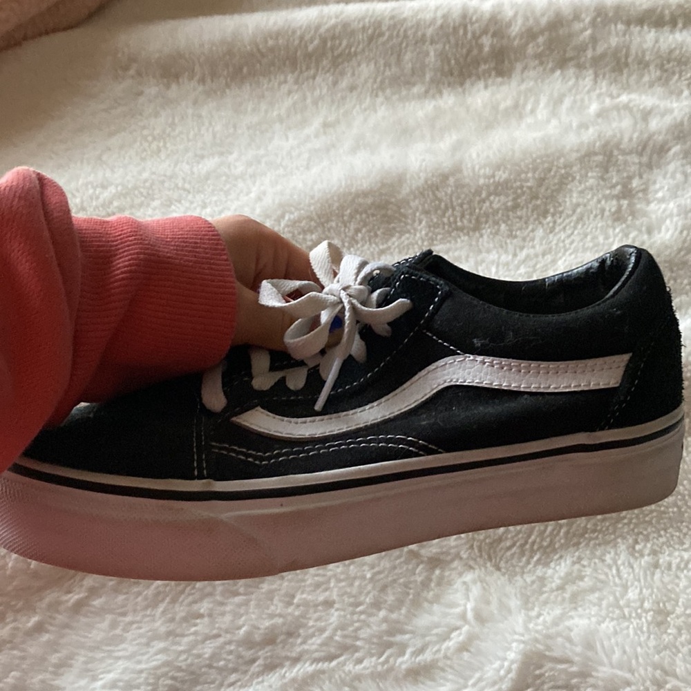 Black vans!! Worn 2 times! - Picture 3 of 4